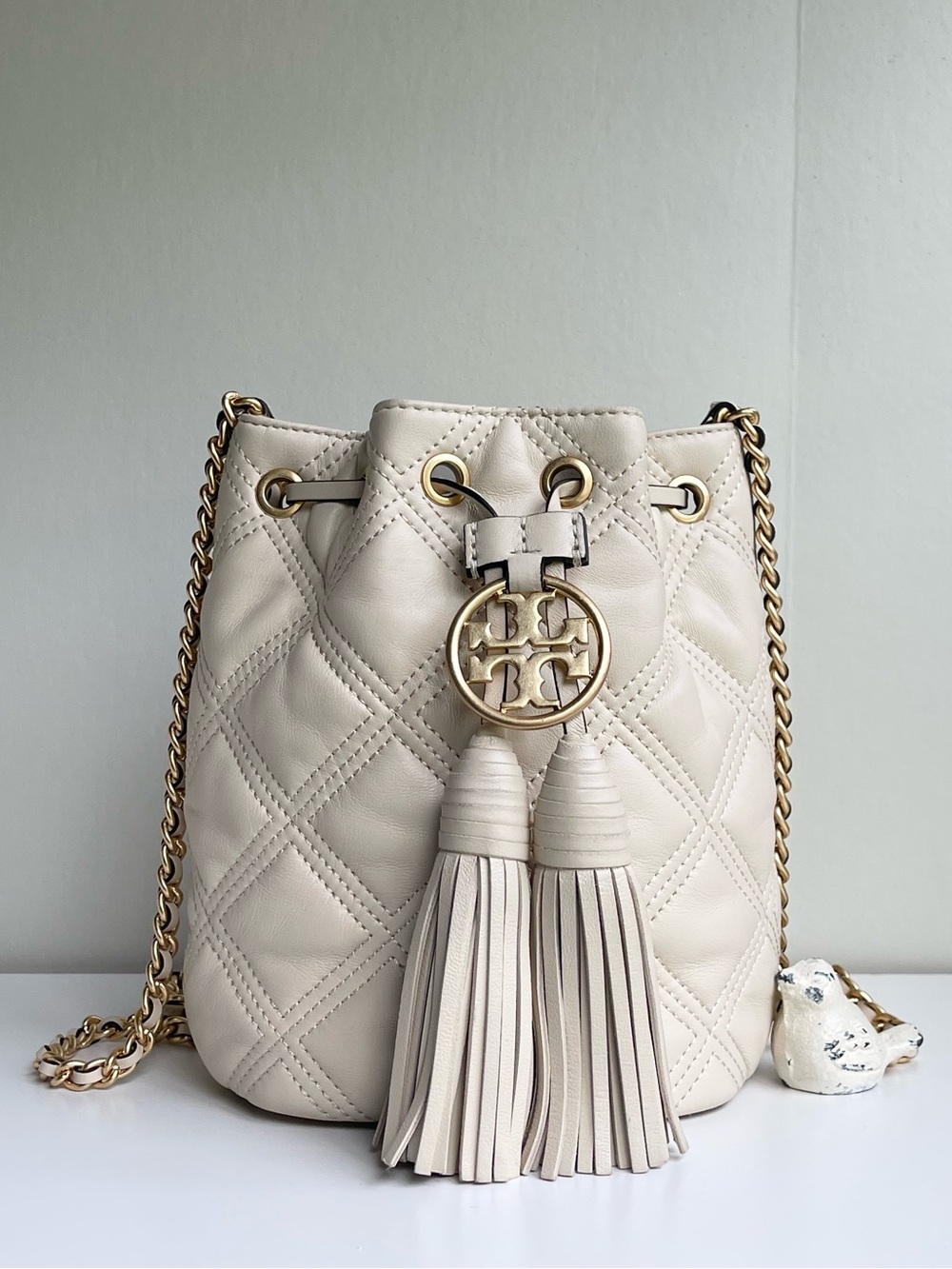 Tory Burch drawstring Bucket Crossbody Bag